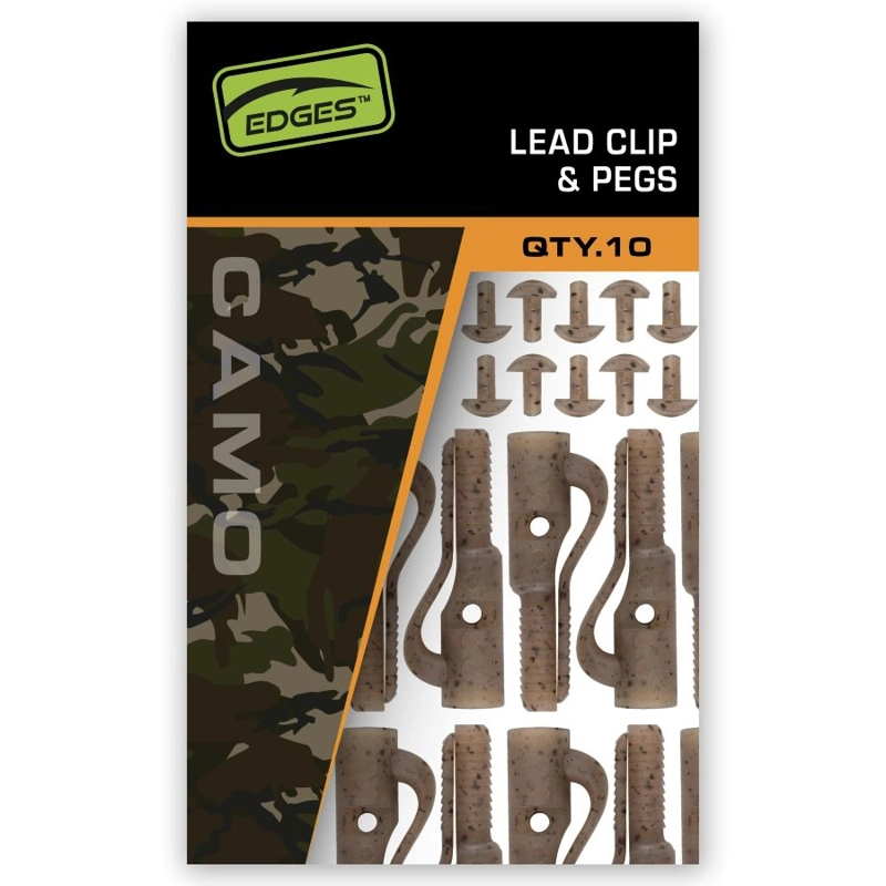 Fox Edges Camo Lead Clip & Pegs